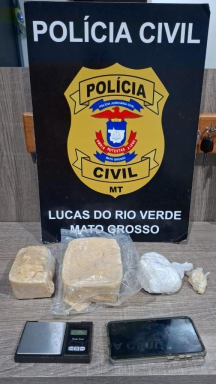 Polícia Civil identifica e fecha ponto de venda de drogas em Lucas do Rio Verde
